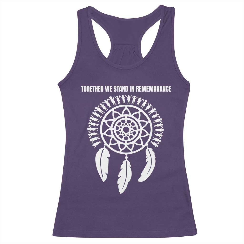 Native American Every Child Racerback Tank Top Together We Stand in Remembrance - Wonder Print Shop