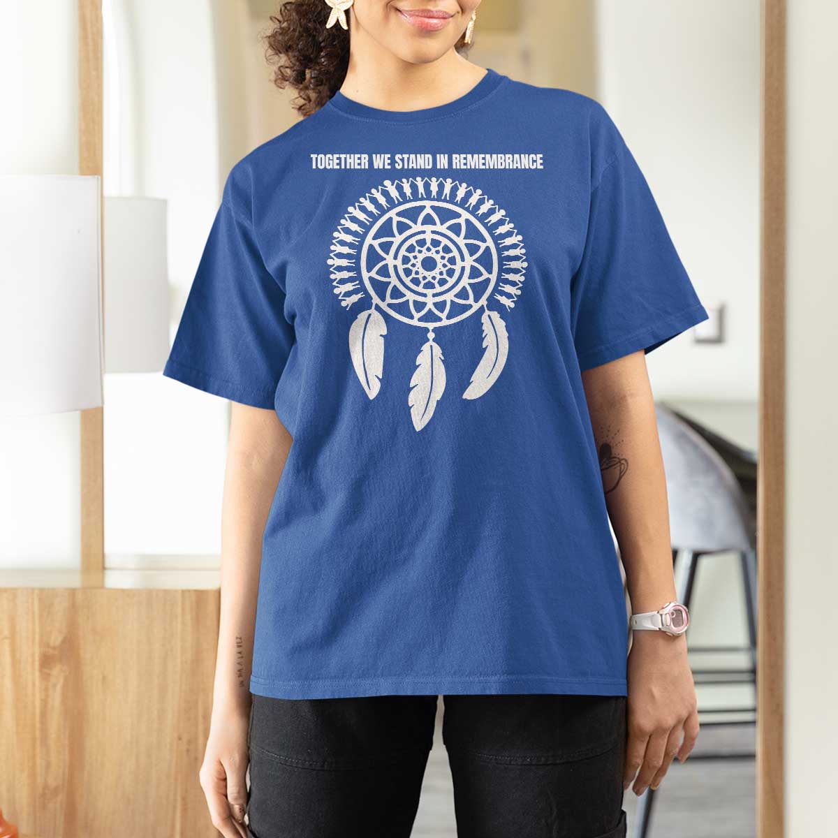 Native American Every Child T Shirt For Women Together We Stand in Remembrance - Wonder Print Shop