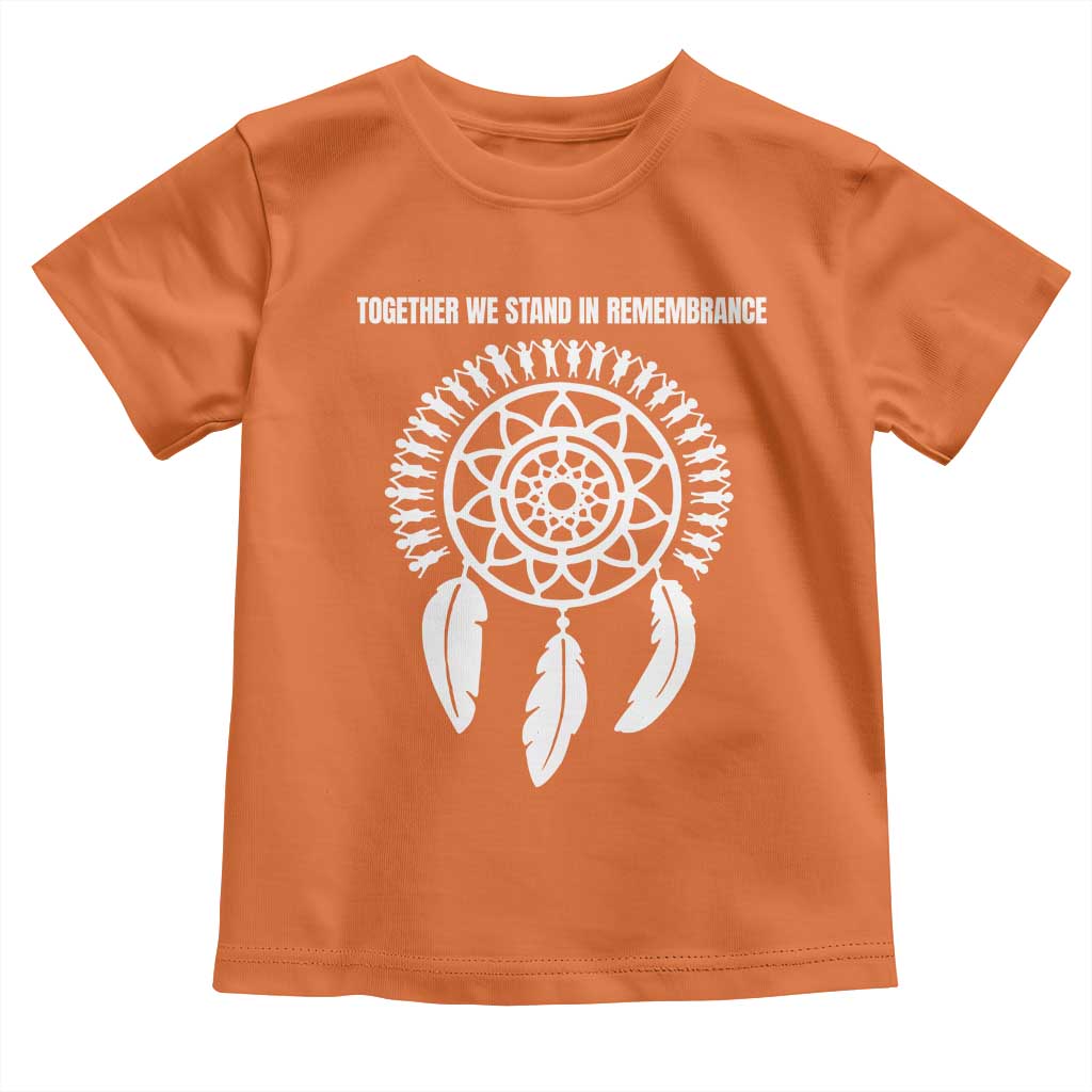 Native American Every Child Toddler T Shirt Together We Stand in Remembrance - Wonder Print Shop