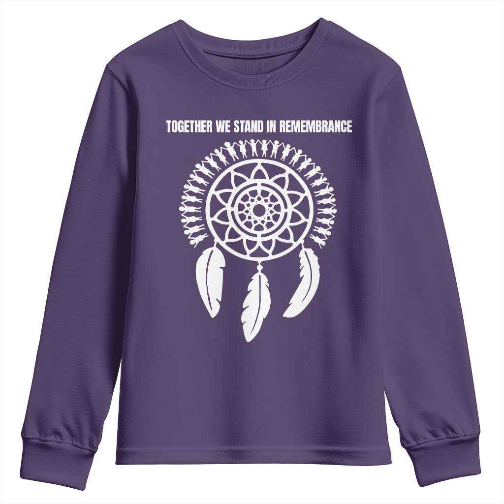 Native American Every Child Youth Sweatshirt Together We Stand in Remembrance - Wonder Print Shop