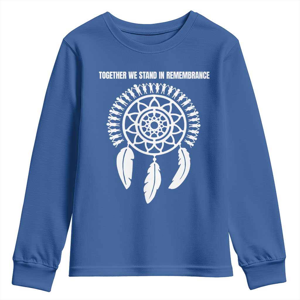 Native American Every Child Youth Sweatshirt Together We Stand in Remembrance - Wonder Print Shop