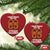 I Wear Orange For Every Stolen American Native Child Christmas Ornament Orange Day - Wonder Print Shop