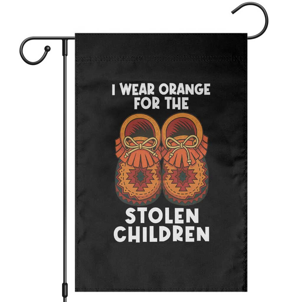 I Wear Orange For Every Stolen American Native Child Garden Flag Orange Day - Wonder Print Shop