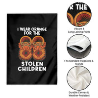 I Wear Orange For Every Stolen American Native Child Garden Flag Orange Day - Wonder Print Shop