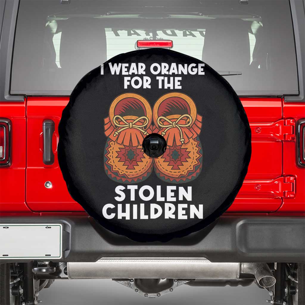 I Wear Orange For Every Stolen American Native Child Spare Tire Cover Orange Day - Wonder Print Shop