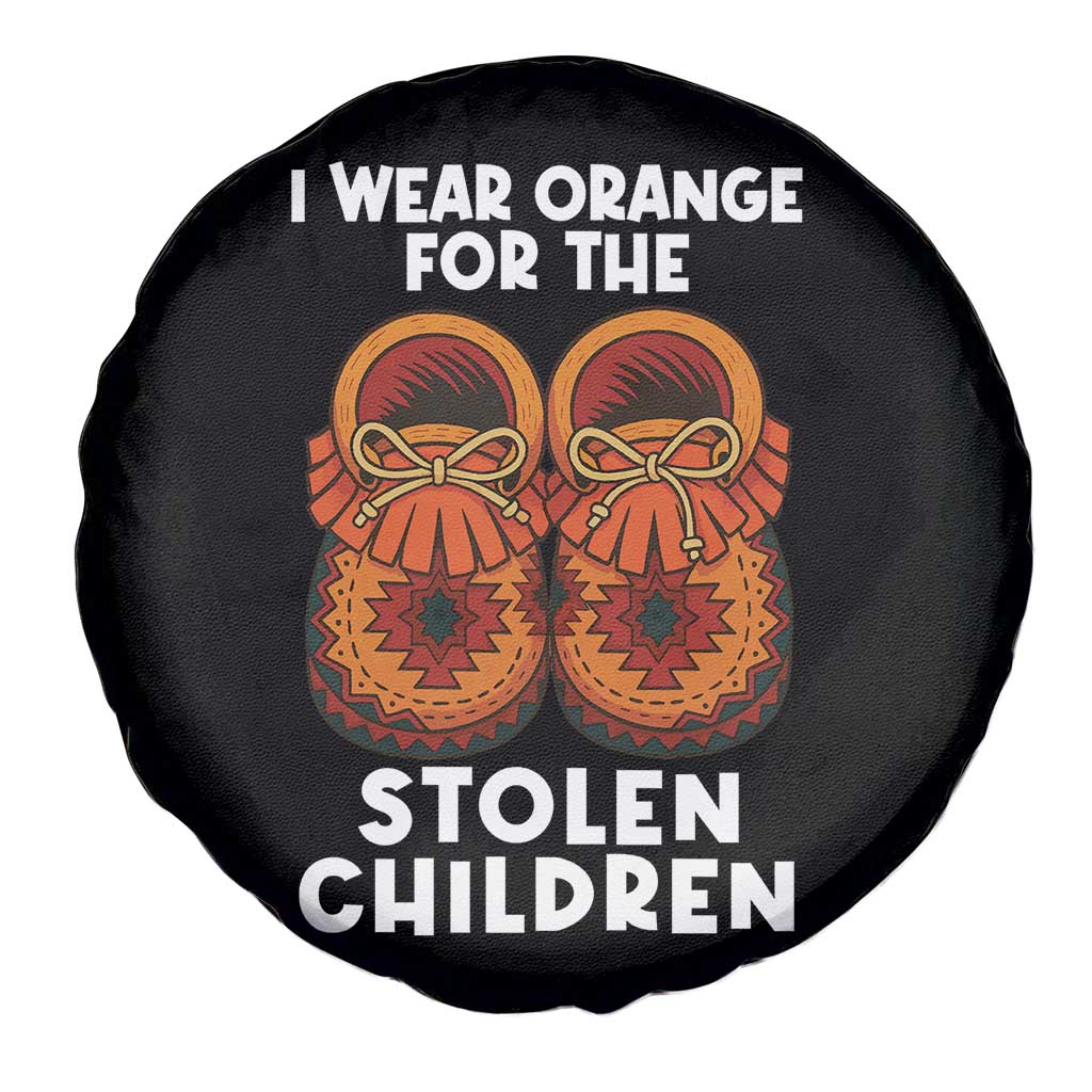 I Wear Orange For Every Stolen American Native Child Spare Tire Cover Orange Day - Wonder Print Shop