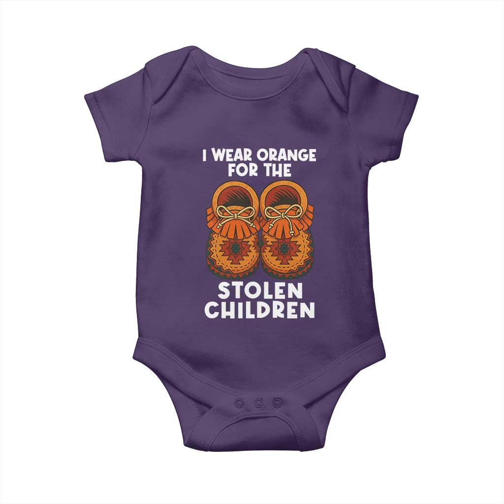I Wear Orange For Every Stolen American Native Child Baby Onesie Orange Day - Wonder Print Shop