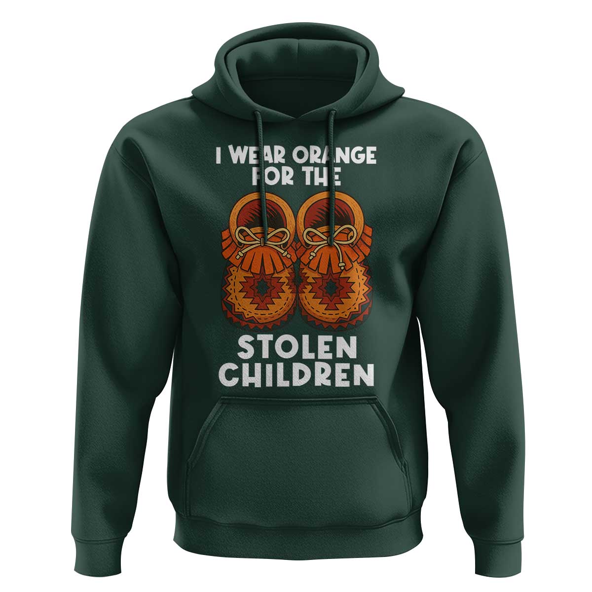 I Wear Orange For Every Stolen American Native Child Hoodie Orange Day - Wonder Print Shop