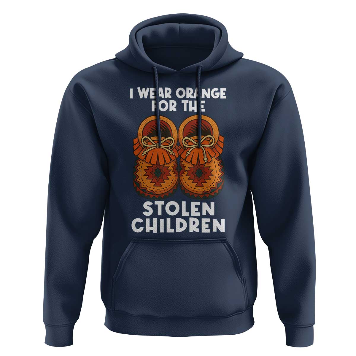 I Wear Orange For Every Stolen American Native Child Hoodie Orange Day - Wonder Print Shop