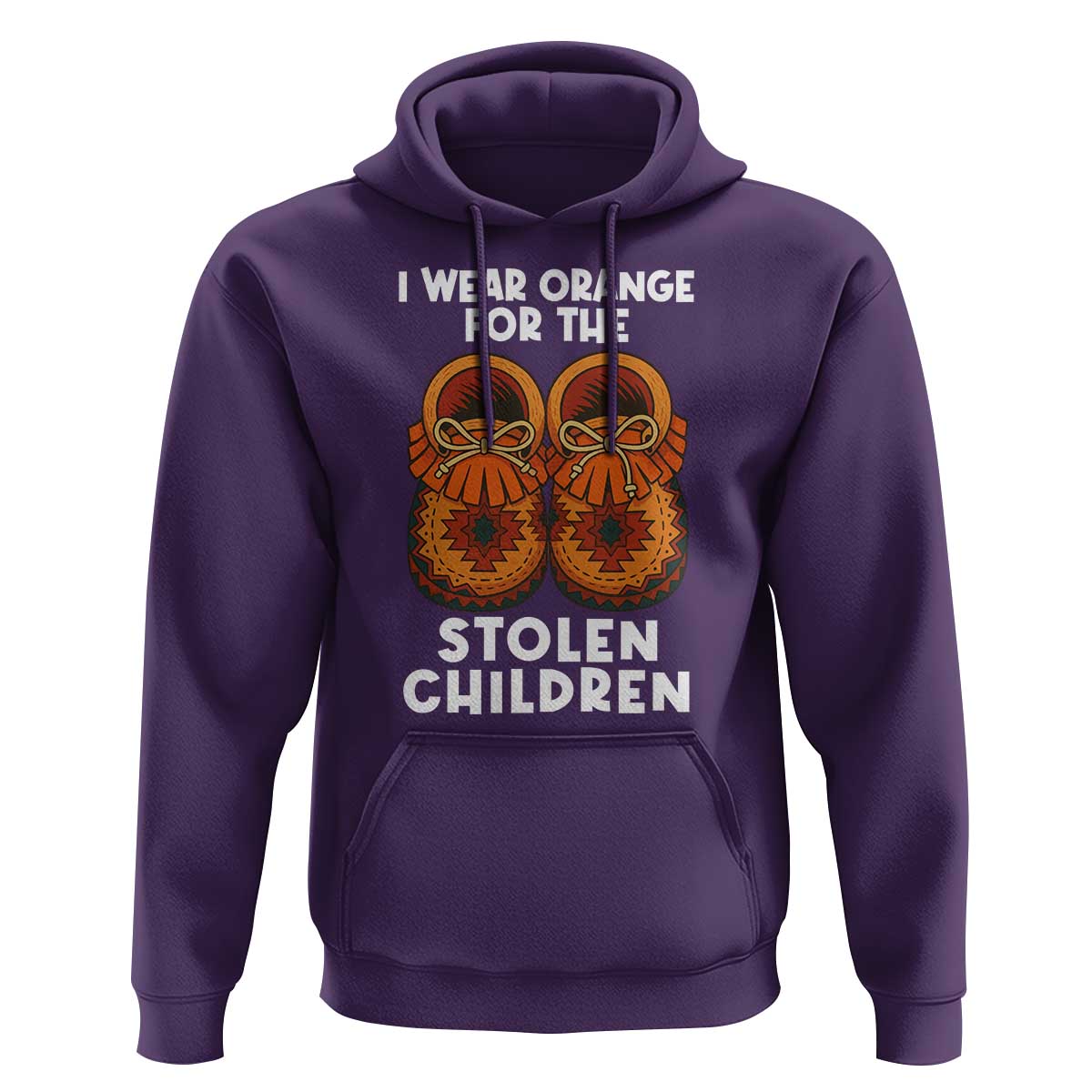 I Wear Orange For Every Stolen American Native Child Hoodie Orange Day - Wonder Print Shop