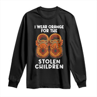 I Wear Orange For Every Stolen American Native Child Long Sleeve Shirt Orange Day - Wonder Print Shop