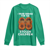 I Wear Orange For Every Stolen American Native Child Long Sleeve Shirt Orange Day - Wonder Print Shop