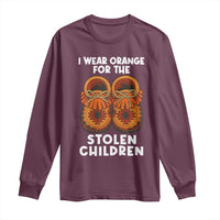 I Wear Orange For Every Stolen American Native Child Long Sleeve Shirt Orange Day - Wonder Print Shop
