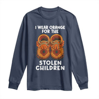 I Wear Orange For Every Stolen American Native Child Long Sleeve Shirt Orange Day - Wonder Print Shop