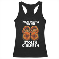 I Wear Orange For Every Stolen American Native Child Racerback Tank Top Orange Day - Wonder Print Shop