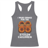 I Wear Orange For Every Stolen American Native Child Racerback Tank Top Orange Day - Wonder Print Shop