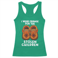 I Wear Orange For Every Stolen American Native Child Racerback Tank Top Orange Day - Wonder Print Shop