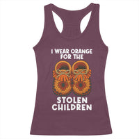 I Wear Orange For Every Stolen American Native Child Racerback Tank Top Orange Day - Wonder Print Shop