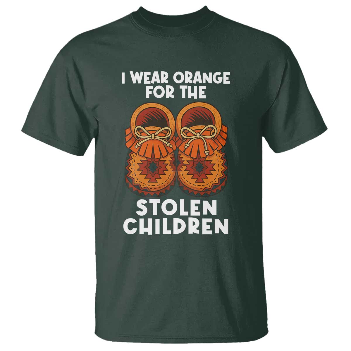 I Wear Orange For Every Stolen American Native Child T Shirt Orange Day - Wonder Print Shop