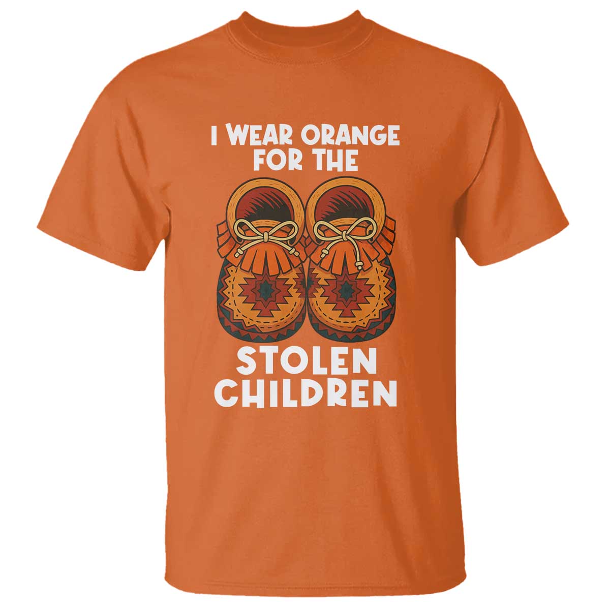 I Wear Orange For Every Stolen American Native Child T Shirt Orange Day - Wonder Print Shop