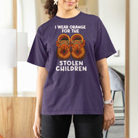 I Wear Orange For Every Stolen American Native Child T Shirt For Women Orange Day - Wonder Print Shop