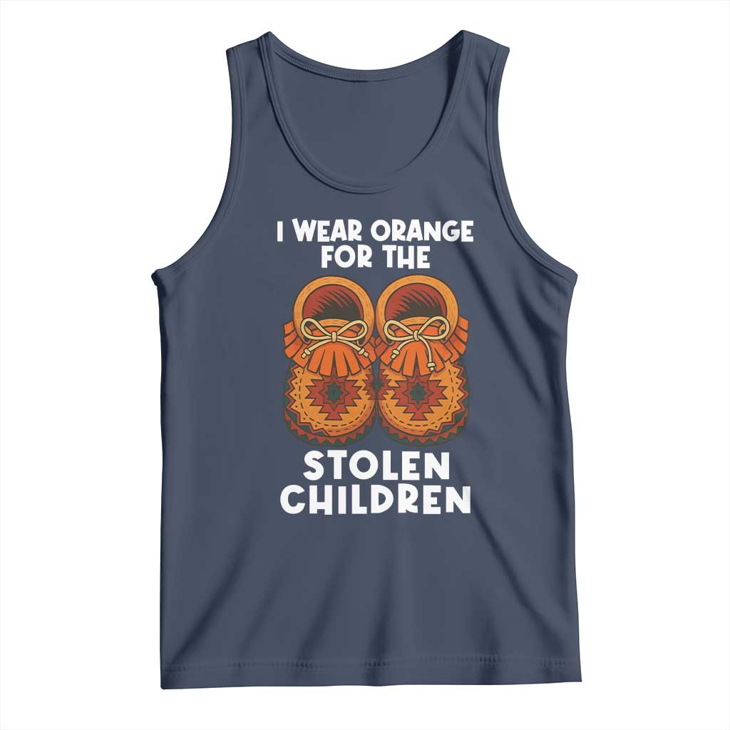 I Wear Orange For Every Stolen American Native Child Tank Top Orange Day - Wonder Print Shop