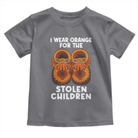 I Wear Orange For Every Stolen American Native Child Toddler T Shirt Orange Day - Wonder Print Shop