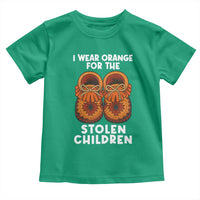I Wear Orange For Every Stolen American Native Child Toddler T Shirt Orange Day - Wonder Print Shop