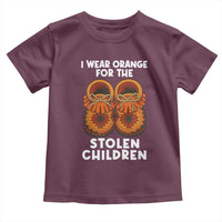I Wear Orange For Every Stolen American Native Child Toddler T Shirt Orange Day - Wonder Print Shop