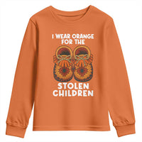 I Wear Orange For Every Stolen American Native Child Youth Sweatshirt Orange Day - Wonder Print Shop