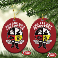 Native American Indian Christmas Ornament You Are Not Forgotten - Wonder Print Shop