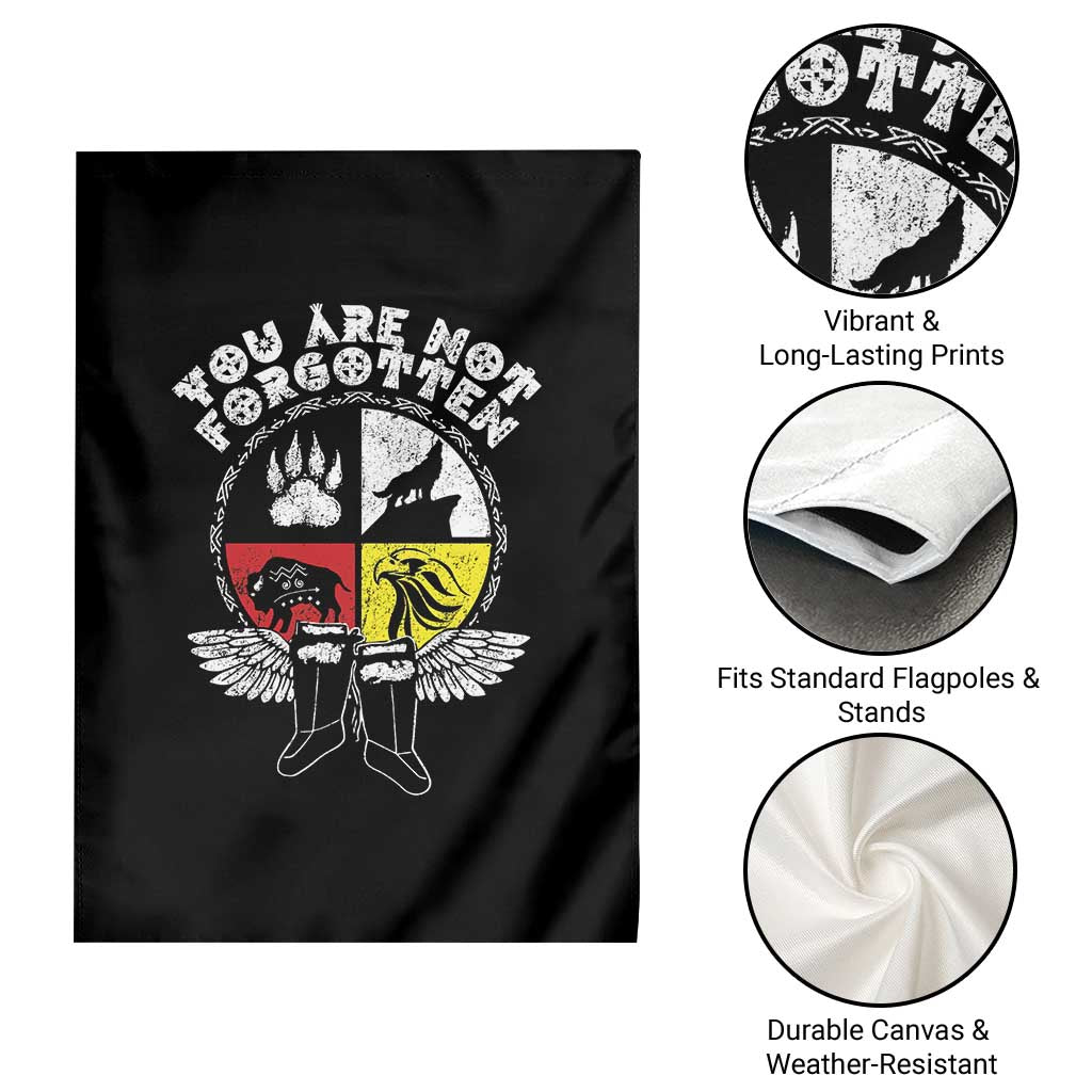 Native American Indian Garden Flag You Are Not Forgotten - Wonder Print Shop