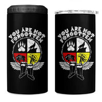 Native American Indian 4 in 1 Can Cooler Tumbler You Are Not Forgotten - Wonder Print Shop