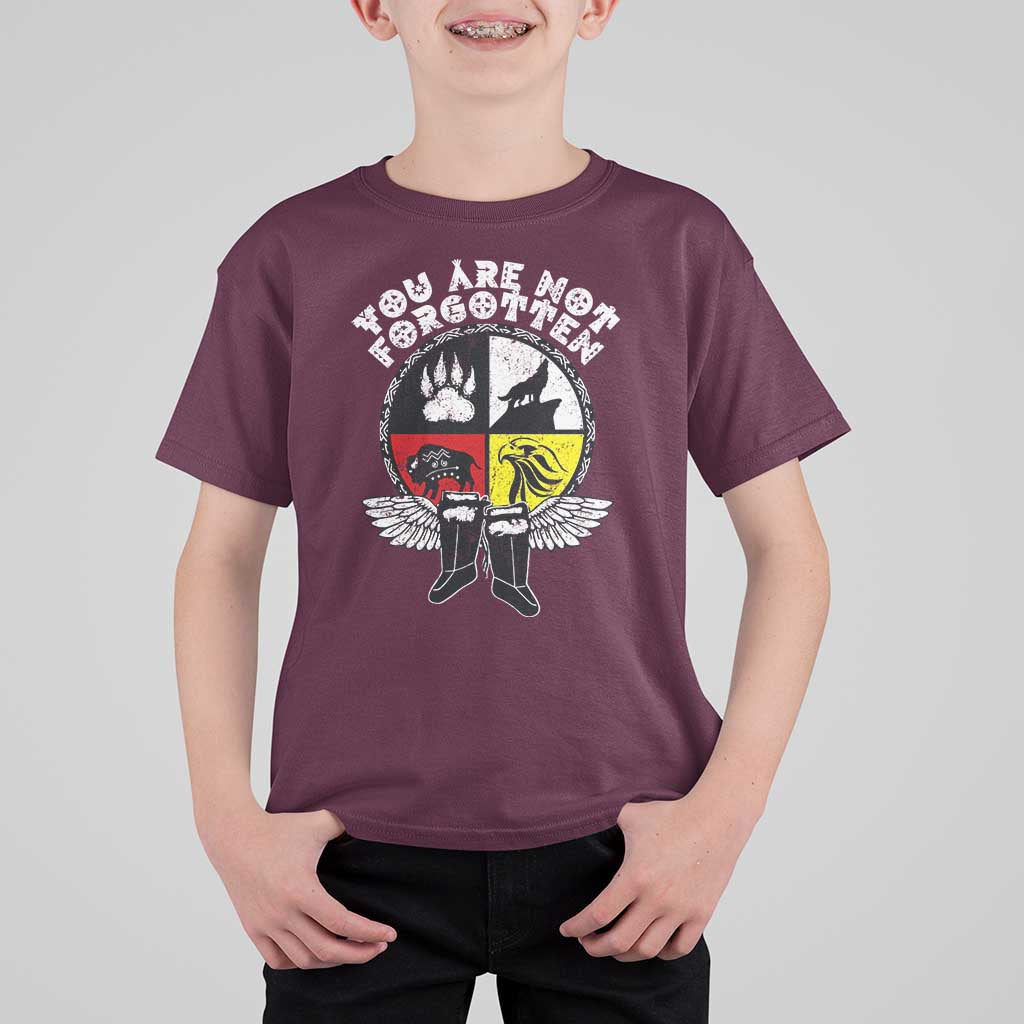 Native American Indian T Shirt For Kid You Are Not Forgotten - Wonder Print Shop
