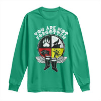 Native American Indian Long Sleeve Shirt You Are Not Forgotten - Wonder Print Shop