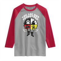 Native American Indian Raglan Shirt You Are Not Forgotten - Wonder Print Shop
