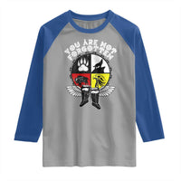 Native American Indian Raglan Shirt You Are Not Forgotten - Wonder Print Shop