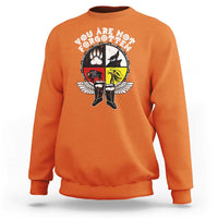 Native American Indian Sweatshirt You Are Not Forgotten - Wonder Print Shop