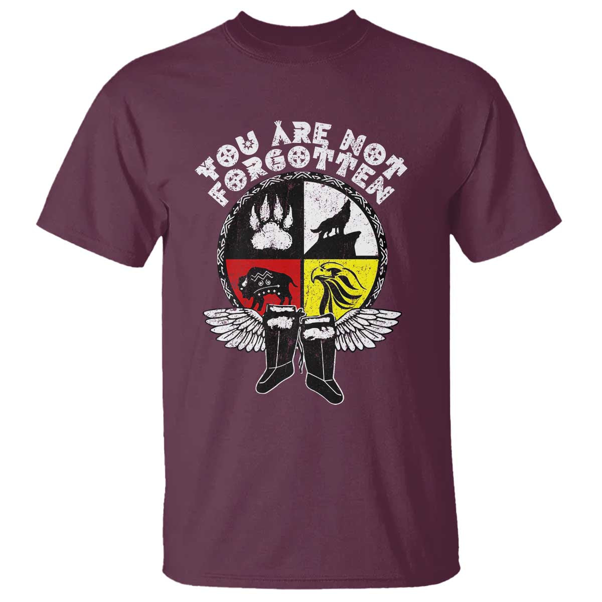 Native American Indian T Shirt You Are Not Forgotten - Wonder Print Shop
