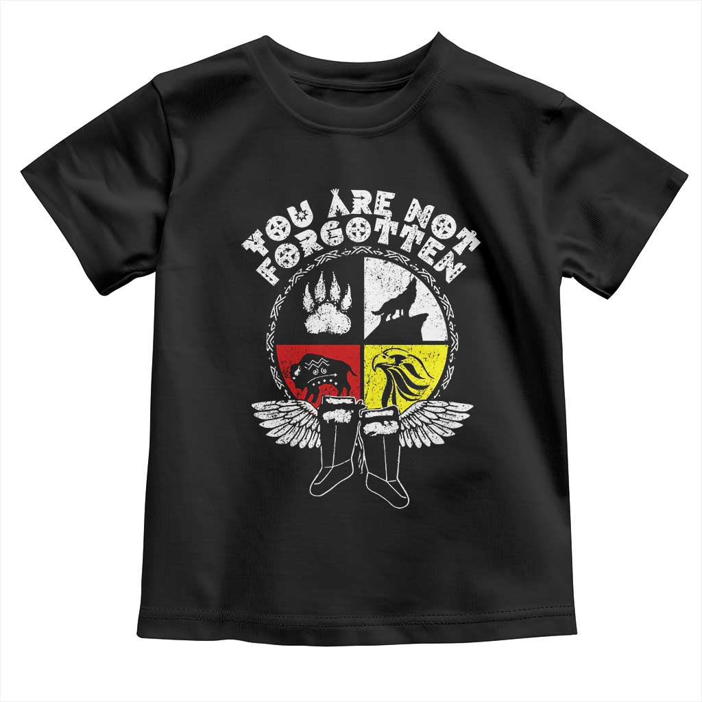 Native American Indian Toddler T Shirt You Are Not Forgotten - Wonder Print Shop