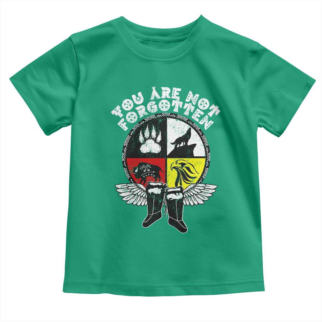 Native American Indian Toddler T Shirt You Are Not Forgotten - Wonder Print Shop