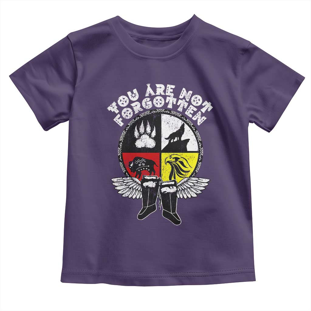 Native American Indian Toddler T Shirt You Are Not Forgotten - Wonder Print Shop