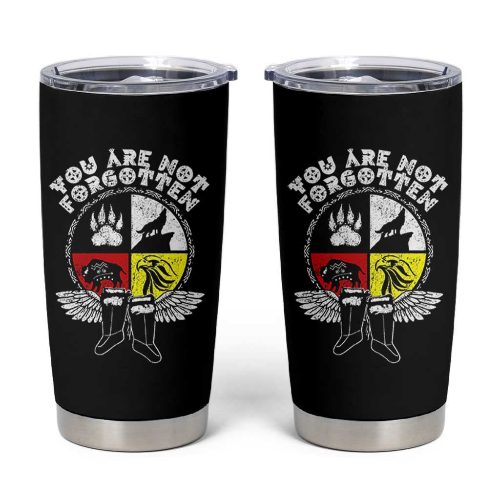 Native American Indian Tumbler Cup You Are Not Forgotten - Wonder Print Shop