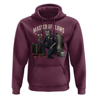 HVAC Tech Skeleton Mechanic Hoodie Master Of Flows Vintage Distressed Graphic