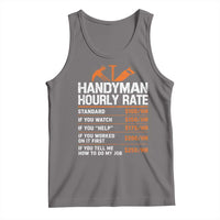 Handyman Hourly Rate Tank Top Handyman Gifts Contractor Coworker Gift