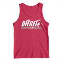 Diesel Because Electric Cars Can't Roll Coal Truck Tank Top Trucker Mechanic Graphic