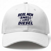 Real Men Smell Like Diesel Truck Mechanic Humor Baseball Cap