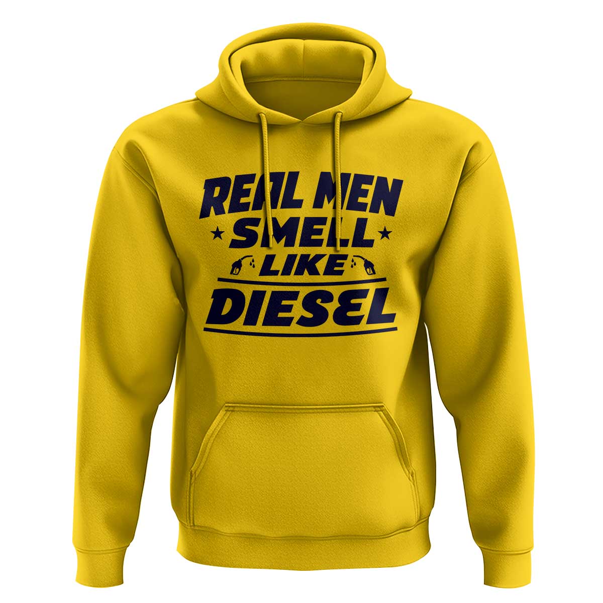 Real Men Smell Like Diesel Truck Mechanic Humor Hoodie