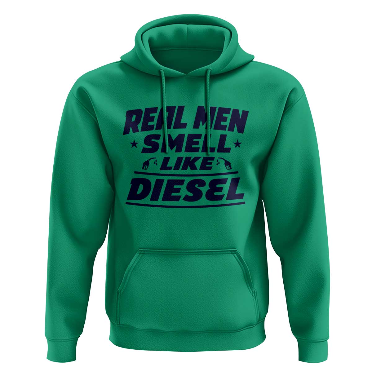 Real Men Smell Like Diesel Truck Mechanic Humor Hoodie