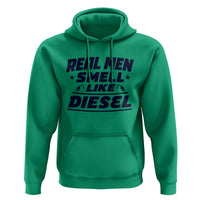 Real Men Smell Like Diesel Truck Mechanic Humor Hoodie